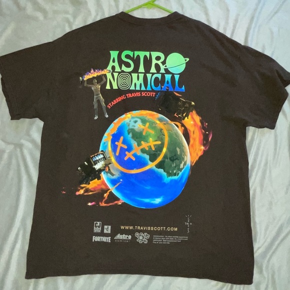 Travis Scott Astronomical Tee - Picture 1 of 5
